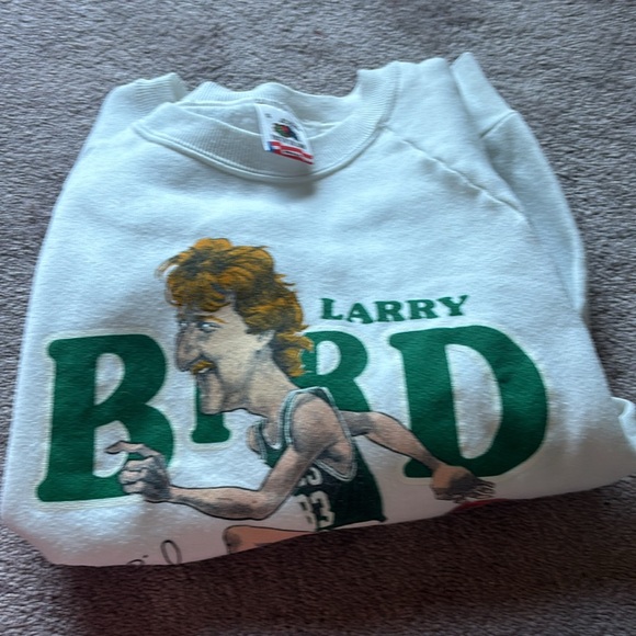 Vintage Larry Bird Caricature Sweatshirt - Picture 10 of 10